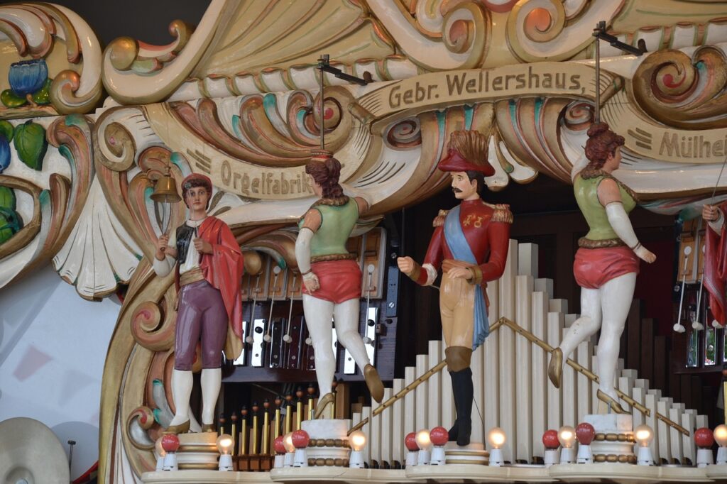 nostalgia, organ, fair, folk festival, fairground